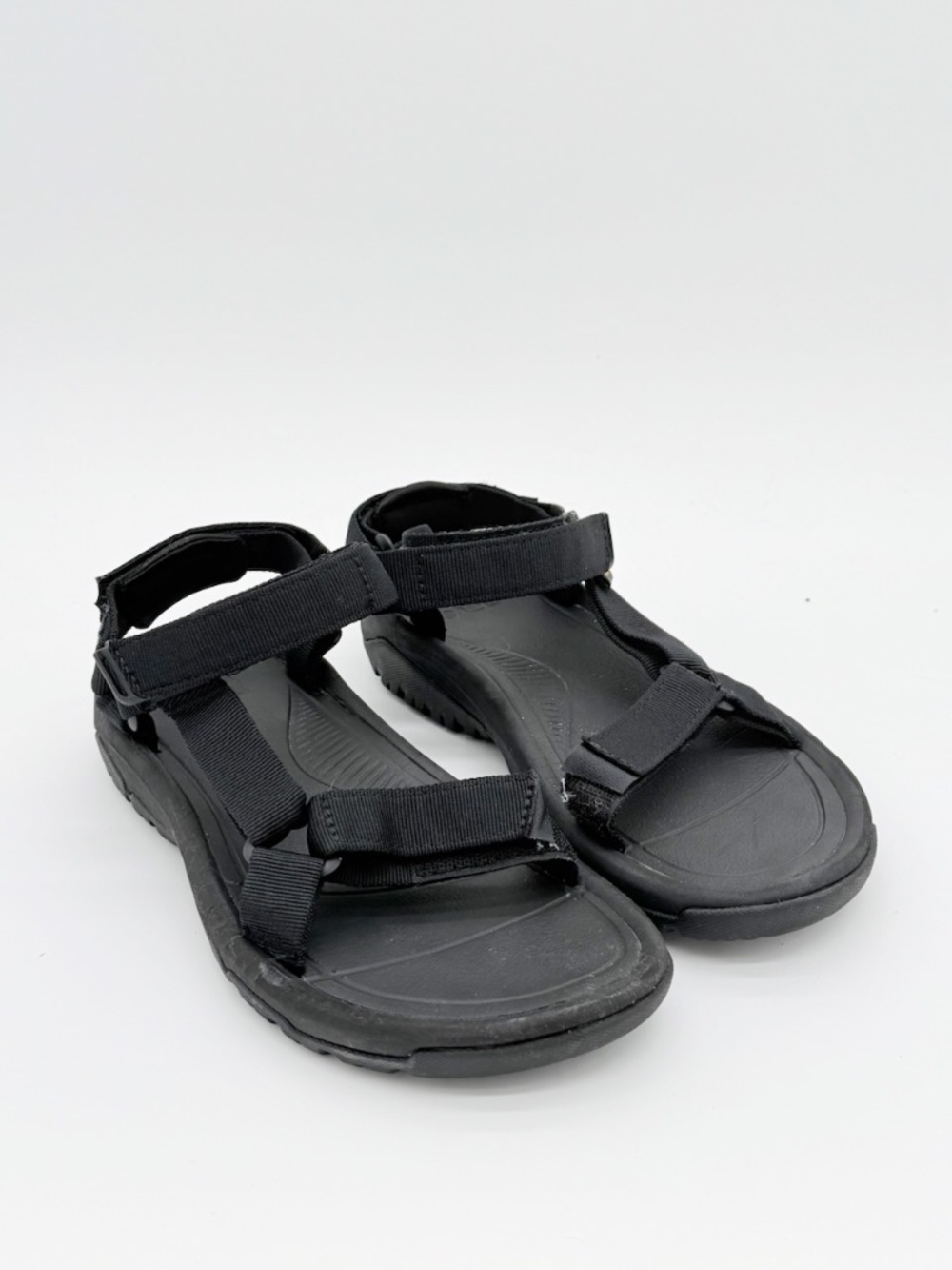 Teva Hurricane XLT2 Black Sport Sandals Womens 8 Hiking Strappy Outdoor 1019235